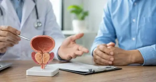Private prostate health assessment and consultation