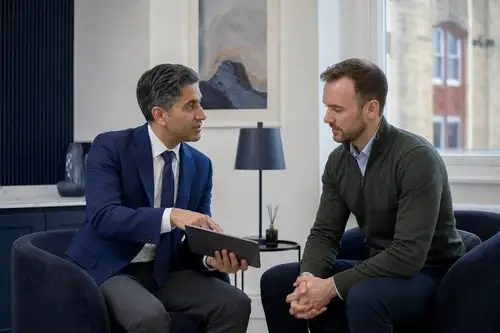 Private vasectomy consultation